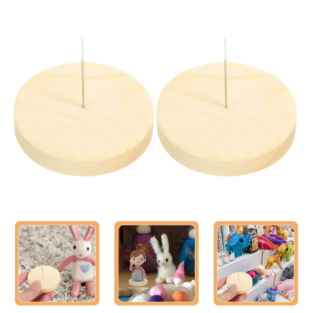 4Pcs Wool Felt Needle Felting  - đánh giá và giá Action Figure Stand