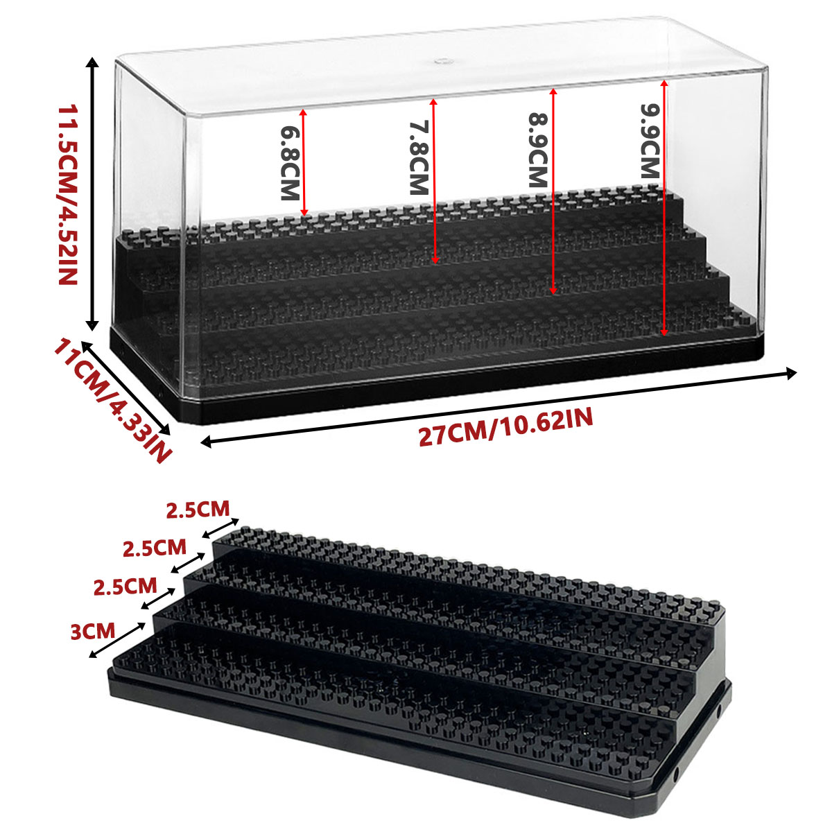 Acrylic Display Case for Lego  - đánh giá và giá Lego Minifigure Holder
