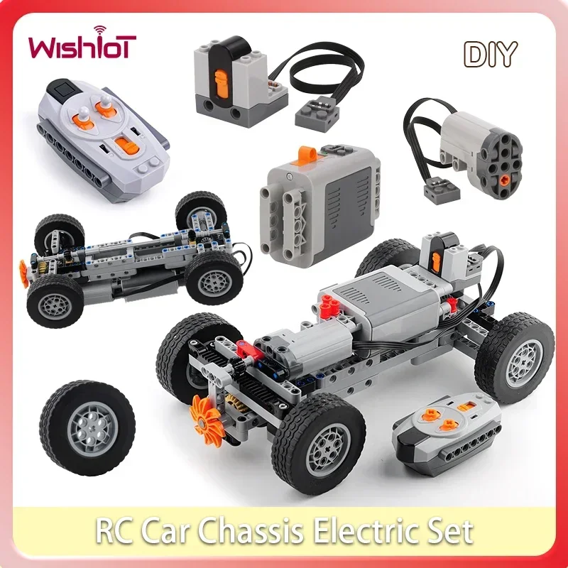 4WD RC Car Chassis Electric Se - đánh giá và giá Lego Set Technic