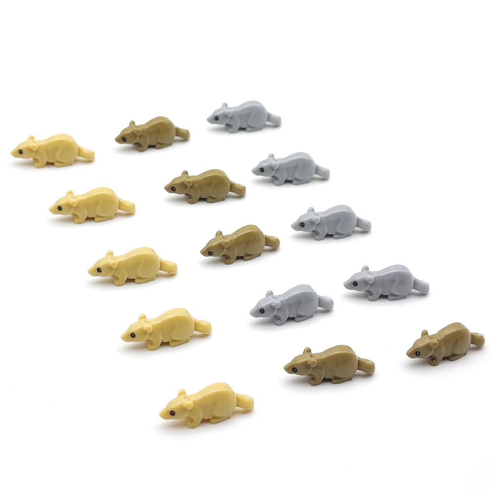 5pcs MOC City Animal Mouse Bui - đánh giá và giá Lego Set City