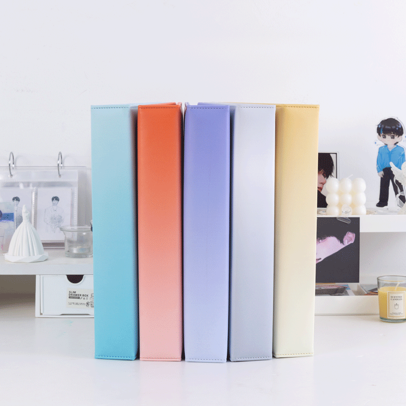 A4 Luxury Gradient PU Leather  - đánh giá và giá Pokemon Binder Card